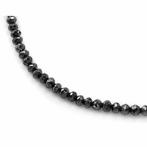 5.12 Carat Unisex Black Diamond Hip Hop Necklace 925 Sterling Silver at Rs  1.94 Lakh / Peice in Surat