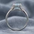 Aquamarine Solitaire Engagement Ring With Split Band Side