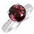 Pink Tourmaline Diamond Engagement Bridal Ring