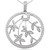 Nature-Inspired Diamond Leaves Pendant Necklace 14k Gold