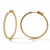 1.50ct Diamond Inside Out Hoop Earrings 14k Yellow Gold
