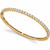 Classic Diamond Eternity Bangle Bracelet 14k Yellow Gold