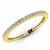 Dainty Diamond Eternity Wedding Band Yellow Gold Ring