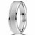 Sandblasted 14k Gold Wedding Band Ring With Milgrain