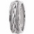 Handmade Braided 14k White Gold Wedding Band Ring