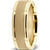 Sand-Blasted 18k Yellow Gold Wedding Band Men's Ring