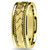 Handmade Braided Wedding Band 18k Yellow Gold Weave Ring