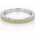 Yellow Diamond Wedding Ring Vintage Antique Style Band