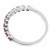 0.38ct Purple-Pink Diamond Wedding Ring Side