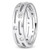 Men's Diamond Eternity Wedding Ring Industrial Band