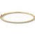 1 Carat Diamond Bangle Bracelet 14k Yellow Gold