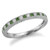 Fancy Green And White Diamond Vintage Style Wedding Ring