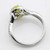 Fancy Yellow Diamond Halo Infinity Engagement Ring Side