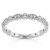 Fancy Diamond Wedding Ring / Anniversary Band With Milgrain