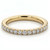 1 Carat Diamond Eternity Wedding Ring 14k Yellow Gold Bridal Band