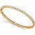 5 Carat Classic Diamond Eternity Bangle Bracelet 18k Yellow Gold