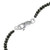 Fancy Black Diamond Faceted Bead Necklace Clasp