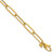 Paperclip 14k Yellow Gold Polished Bracelet Clasp