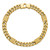 Fancy Men's 14k Yellow Gold Solid Link Bracelet