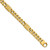 Fancy Men's 14k Yellow Gold Solid Link Bracelet Clasp