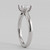 Lab Grown Diamond Matching Engagement Wedding Ring Set Side
