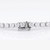 10ct Graduated Lab Grown Diamond Tennis Necklace 14k White Gold Clasp