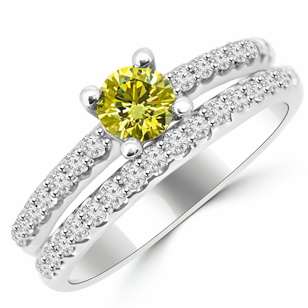 Yellow Diamond Engagement Rings | Jewelry Point
