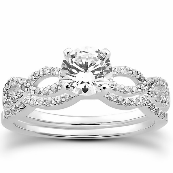 Matching Engagement Ring and Wedding Band Sets