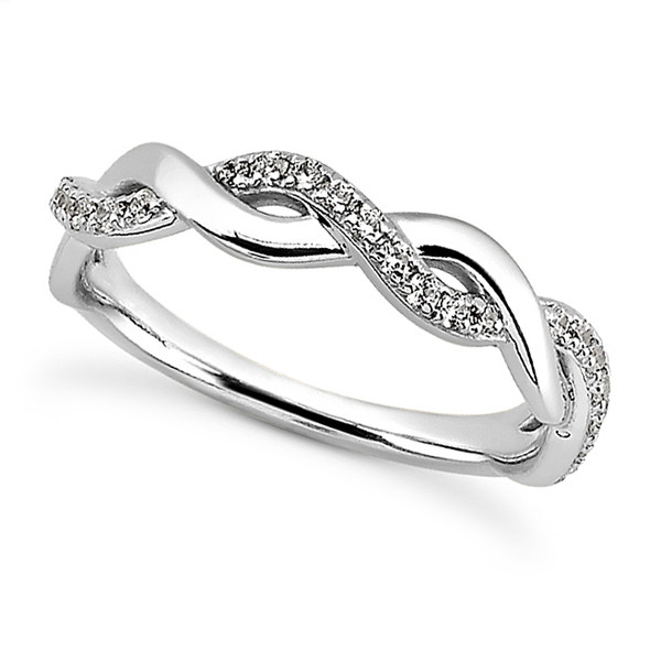 Classic 6-Stone Diamond Wedding Band Anniversary Ring