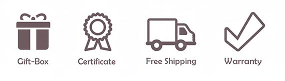 free shipping, gift-box, warranty