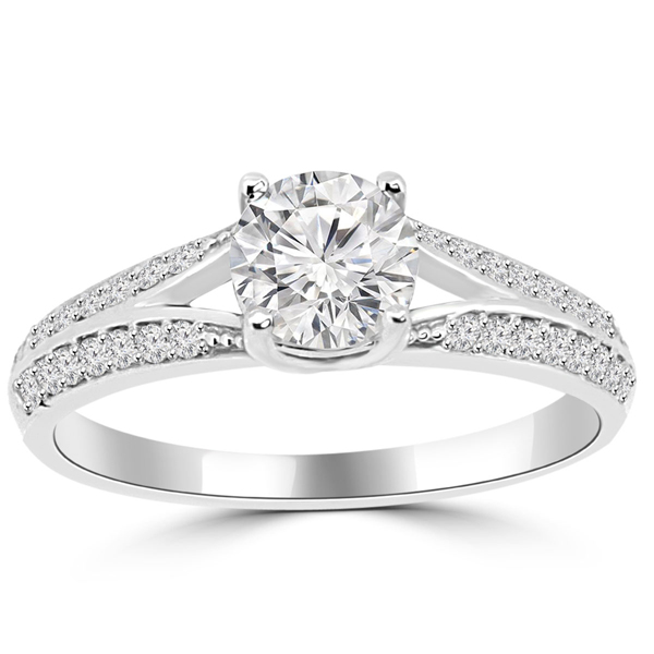 Split Shank Diamond Engagement Ring Setting 0.70ct-1ct All Metals