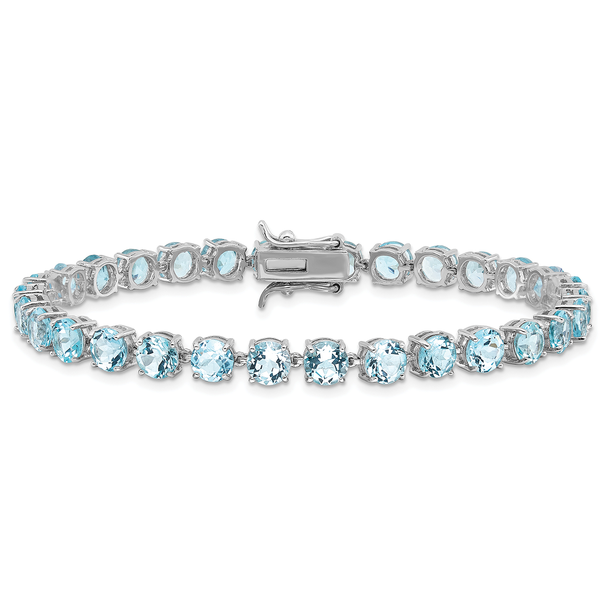 アクセサリー emils jewellery TENNIS BRACELET BLUE Tennis bracelet blue sapphire | Luxury Mens bracelet Online Shop