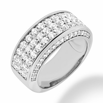 1.51ct Diamond Anniversary Wedding Ring Band for Men Women