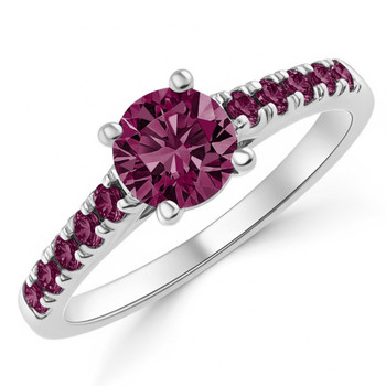 PT 0.039 FANCY PINK I-1 リング PT 0.039 FANCY PINK I-1 リング