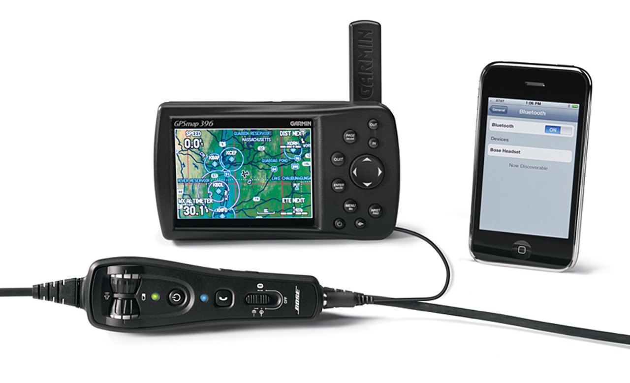 Control Module with Auxiliary Cord (attached to GPS) as well as cell phone connected with Bluetooth® Technology
324843-10(20,30,40)