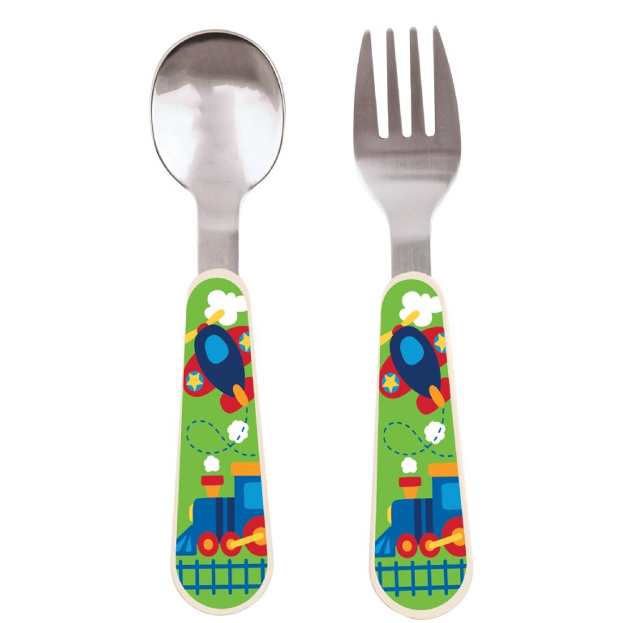 Airplane Toddler Spoon & Fork Set
Airplane S&F