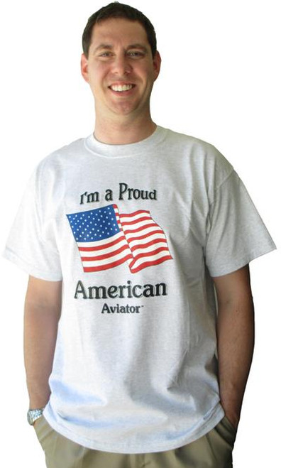 'I'm a Proud American Aviator' Shirt
SHIRT-PAA/XLG
SkySupplyUSA.com