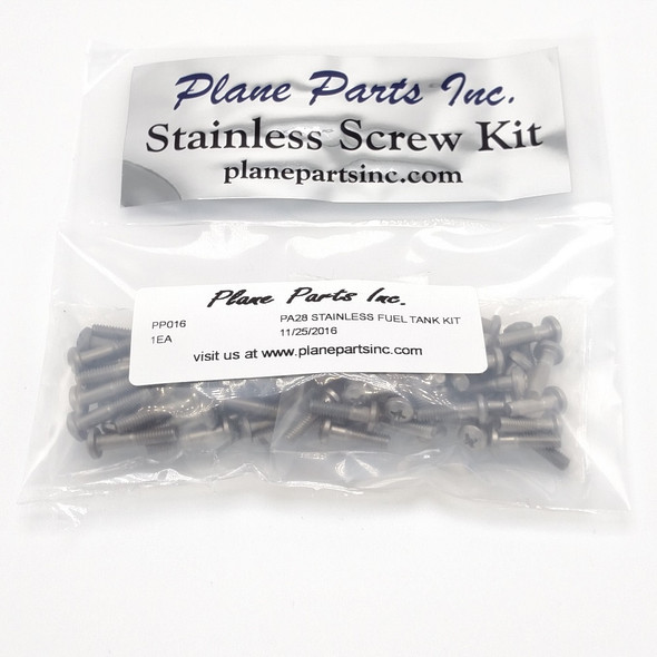 Stainless Fuel Tank (Structural) Kit Piper PA28/PA32 (25 gal tank): PP016