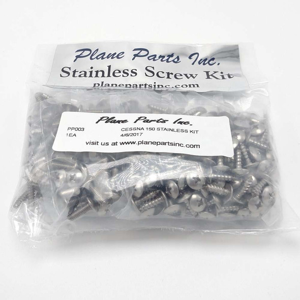 Cessna 150/152 Stainless Screw Kit/Airframe PP003