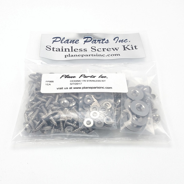Cessna 170 Stainless Screw Kit/Airframe: PP005