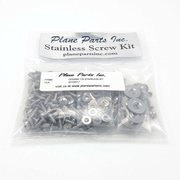 Cessna 170 Stainless Screw Kit/Airframe PP005