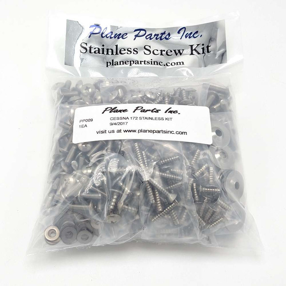 Cessna 172 Stainless Screw Kit/Airframe PP009