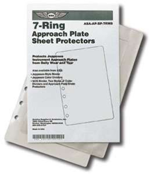ASA 7-Ring Sheet Protectors: ASA-AP-SP-7RNG
