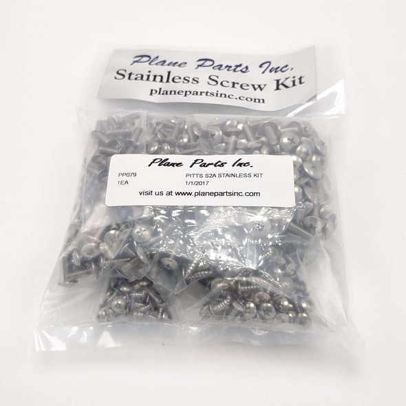Pitts S2A Stainless Screw Kit/Airframe PP079