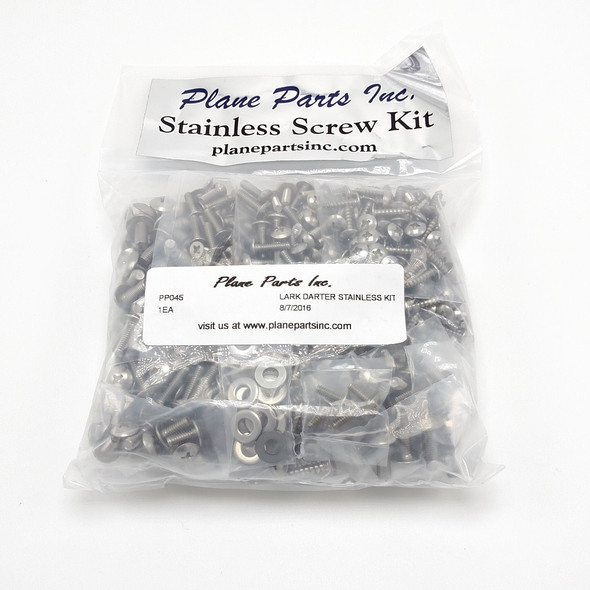Lark/Darter Stainless Screw Kit/Airframe: PP045