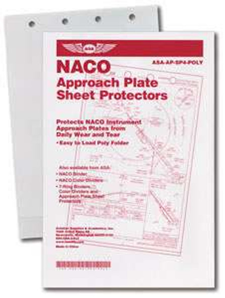 ASA 4-Hole Sheet Protector 10 pk. ASA-AP-SP-4POLY