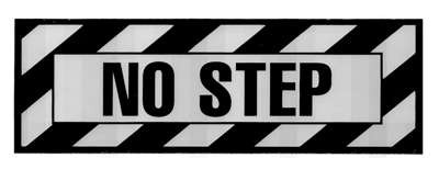No Step PLACARDT-005