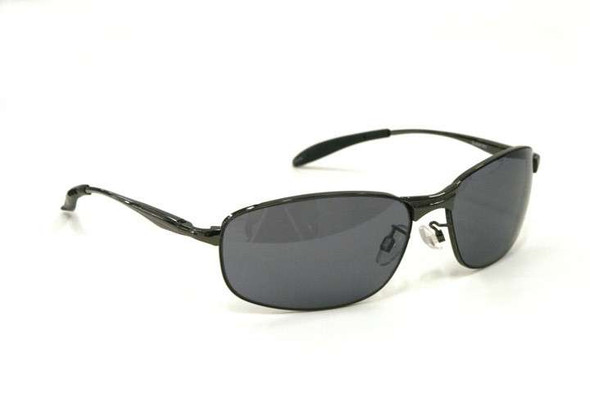 American Aviators Sunglasses: Medium Gunmetal, Mirror Lens aa31