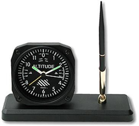 Aviation Clock/ Desk Pen Set - Altimeter: DS60P2