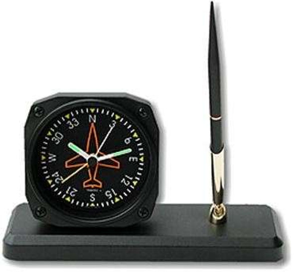 Aviation Clock/ Desk Pen Set - D.G. DS62P2